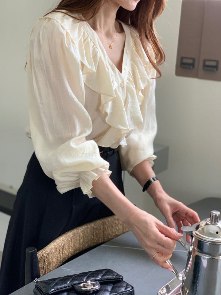 Elmu - Korean Women Fashion - #restrostyle - Verona Blouse - 6