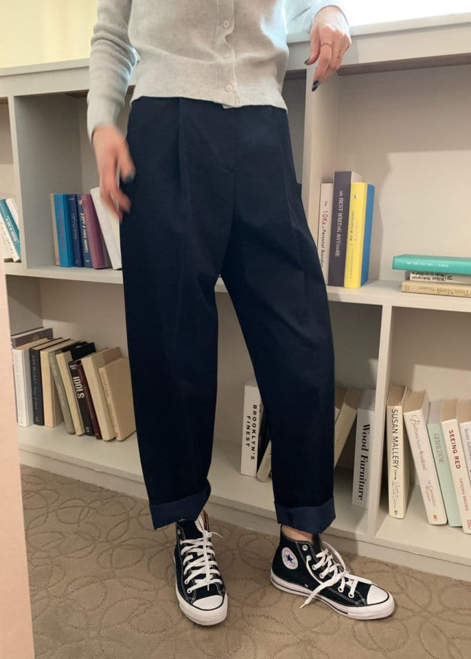 Elmu - Korean Women Fashion - #vintagekidsstyle - Merpin Pintuck Pants - 7
