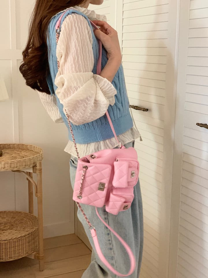 Elmu - Korean Women Fashion - #womensfashion - Binns Cable Vest - 8