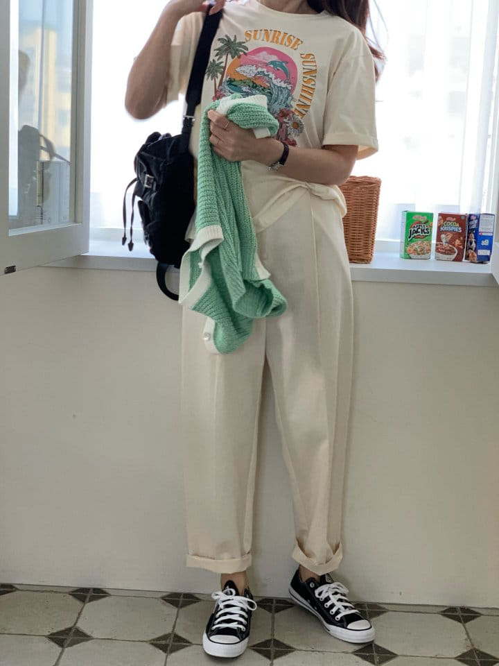 Elmu - Korean Women Fashion - #womensfashion - Merpin Pintuck Pants