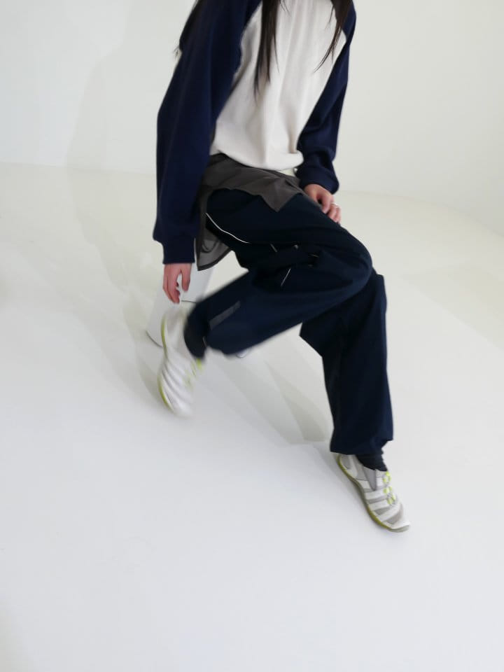 Enten - Korean Women Fashion - #momslook - Bbing Line Pants - 3