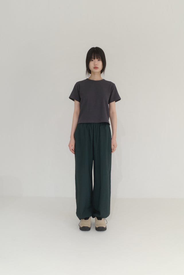 Enten - Korean Women Fashion - #vintagekidsstyle - Bbing Line Pants - 7