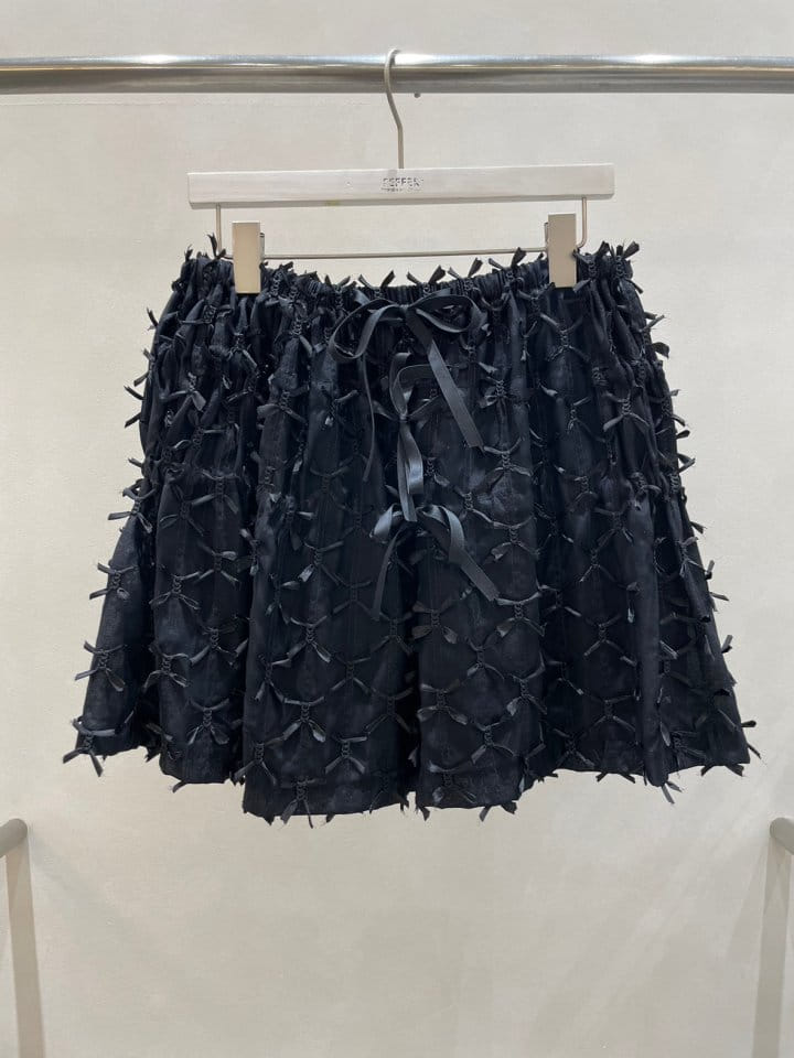 Feffer - Korean Women Fashion - #pursuepretty - Ribbon Skirt - 7