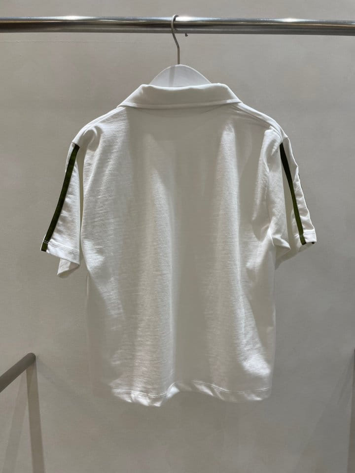 Feffer - Korean Women Fashion - #vintageinspired - Pie Collar Tee - 8