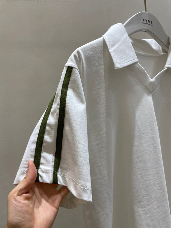 Feffer - Korean Women Fashion - #womensfashion - Pie Collar Tee - 7