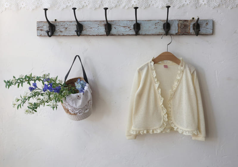 Flo - Korean Children Fashion - #fashionkids - Blanc Cardigan - 7