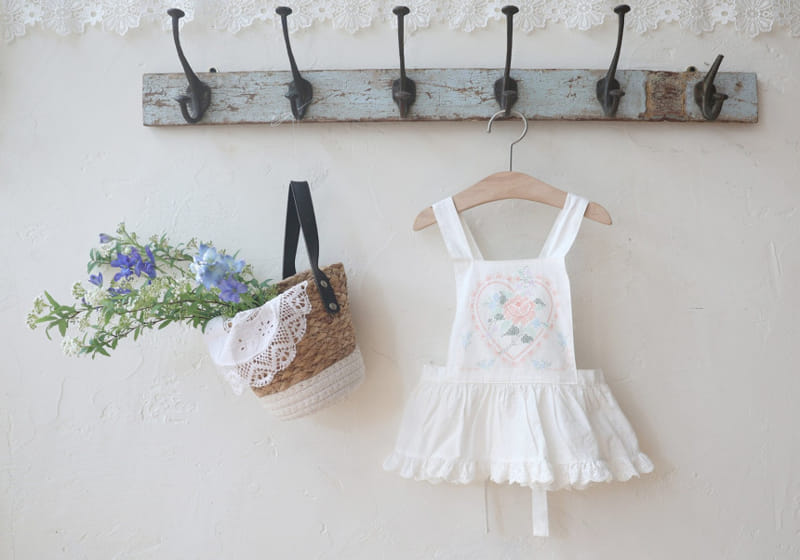Flo - Korean Children Fashion - #littlefashionista - Grace Apron  - 2