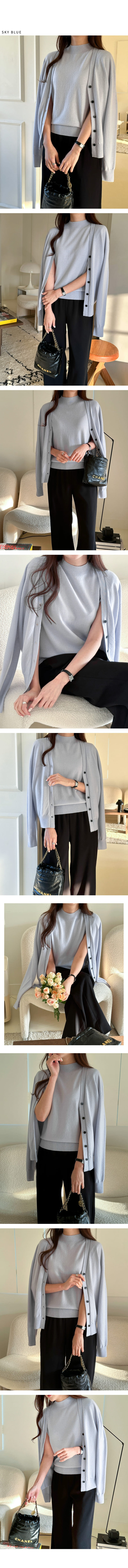 Floaty - Korean Women Fashion - #momslook - Wholegarment Dope Cardigan - 4
