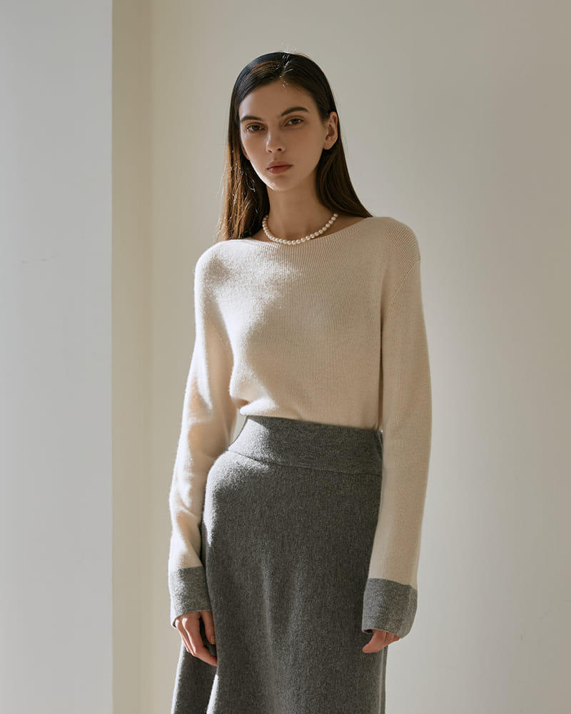 Floaty - Korean Women Fashion - #thatsdarling - Wholegarment Sleeve Color Round