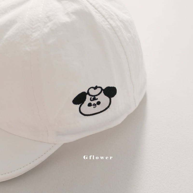 G Flower - Korean Children Fashion - #childrensboutique - Baby Emboridery Happy Ball Cap - 8