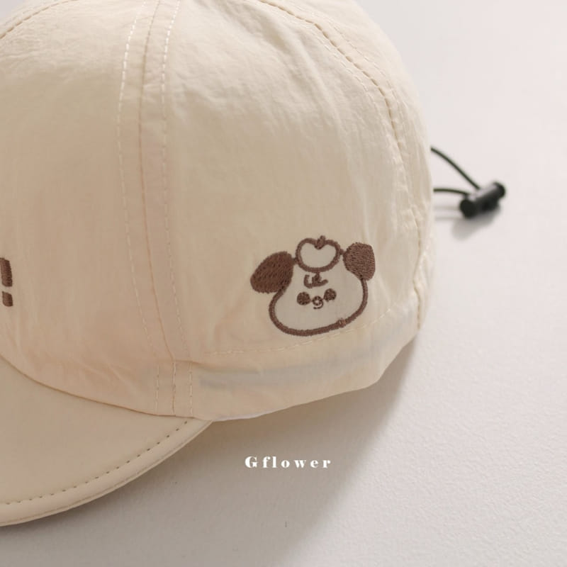 G Flower - Korean Children Fashion - #fashionkids - Baby Emboridery Happy Ball Cap - 11