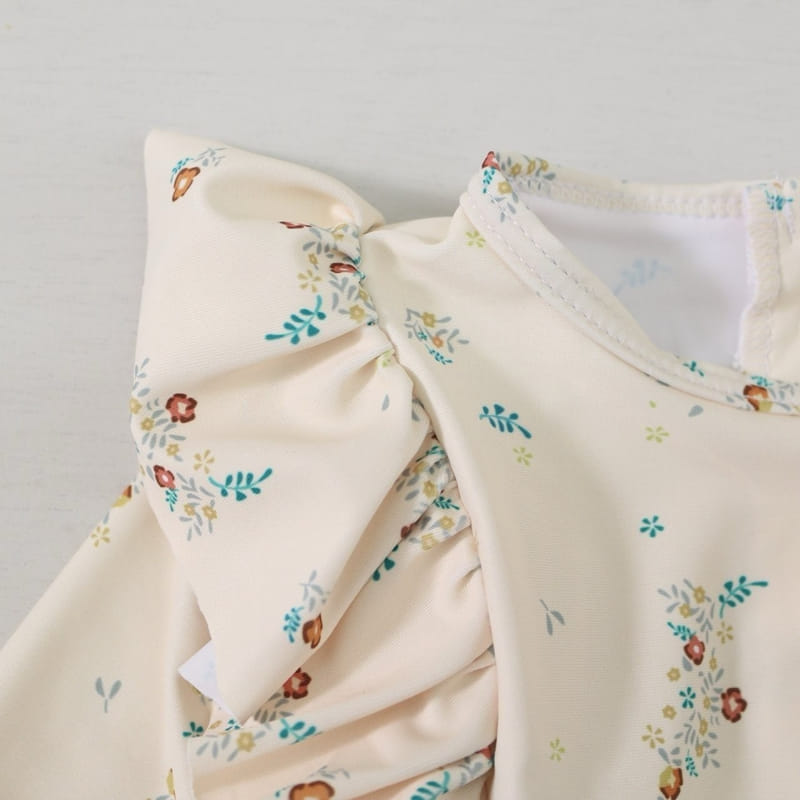 G Flower - Korean Children Fashion - #kidzfashiontrend - Flower Rash Guard - 5