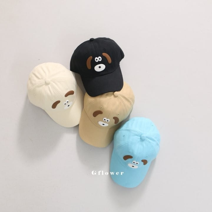 G Flower - Korean Children Fashion - #toddlerclothing - Face Puppy Ball Cap