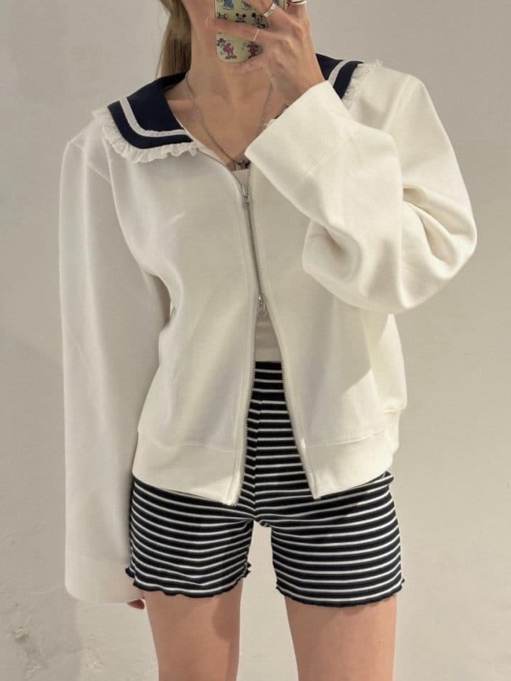 Garden - Korean Women Fashion - #momslook - Salior Jumper - 3