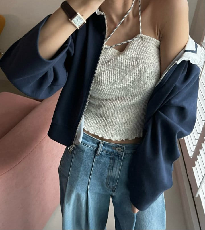 Garden - Korean Women Fashion - #momslook - String Top - 5