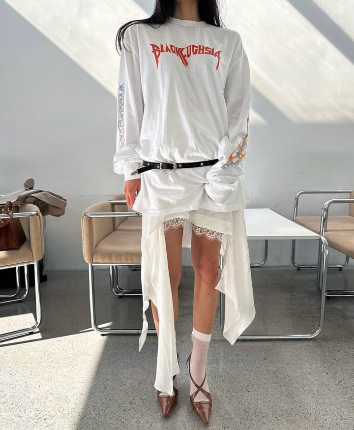 Garden - Korean Women Fashion - #momslook - Satin Skirt - 2