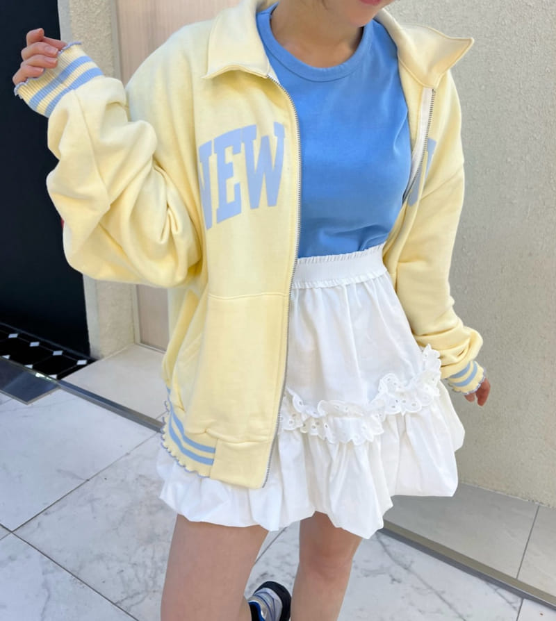 Garden - Korean Women Fashion - #momslook - Daily Tee - 3