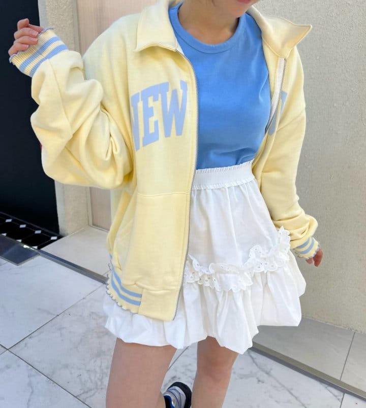 Garden - Korean Women Fashion - #thelittlethings - New York Zip Up - 6