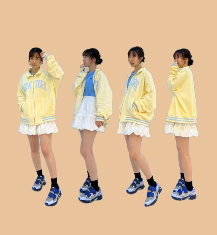 Garden - Korean Women Fashion - #womensfashion - New York Zip Up - 8