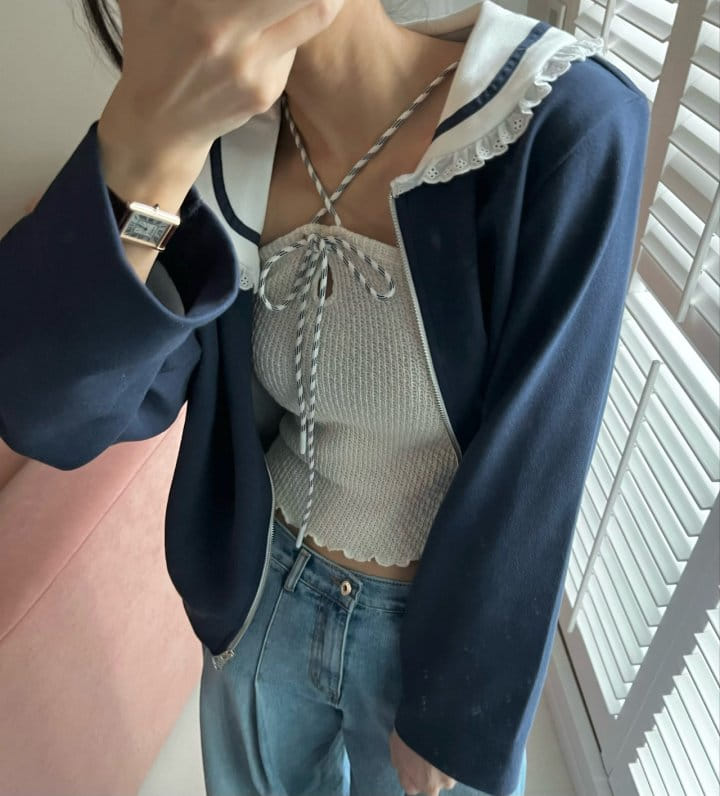 Garden - Korean Women Fashion - #womensfashion - String Top - 8