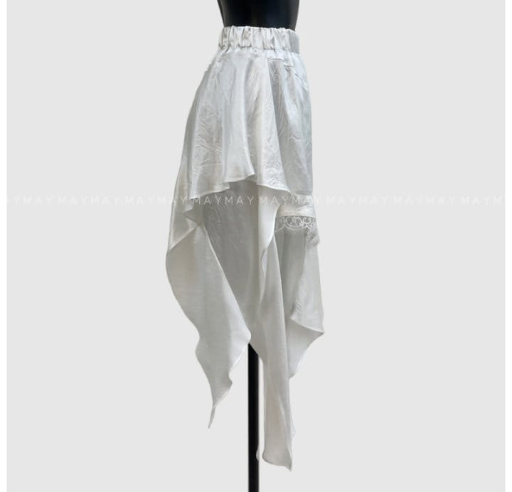 Garden - Korean Women Fashion - #womensfashion - Satin Skirt - 7