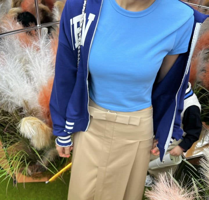 Garden - Korean Women Fashion - #womensfashion - Ribbon Long Skirt