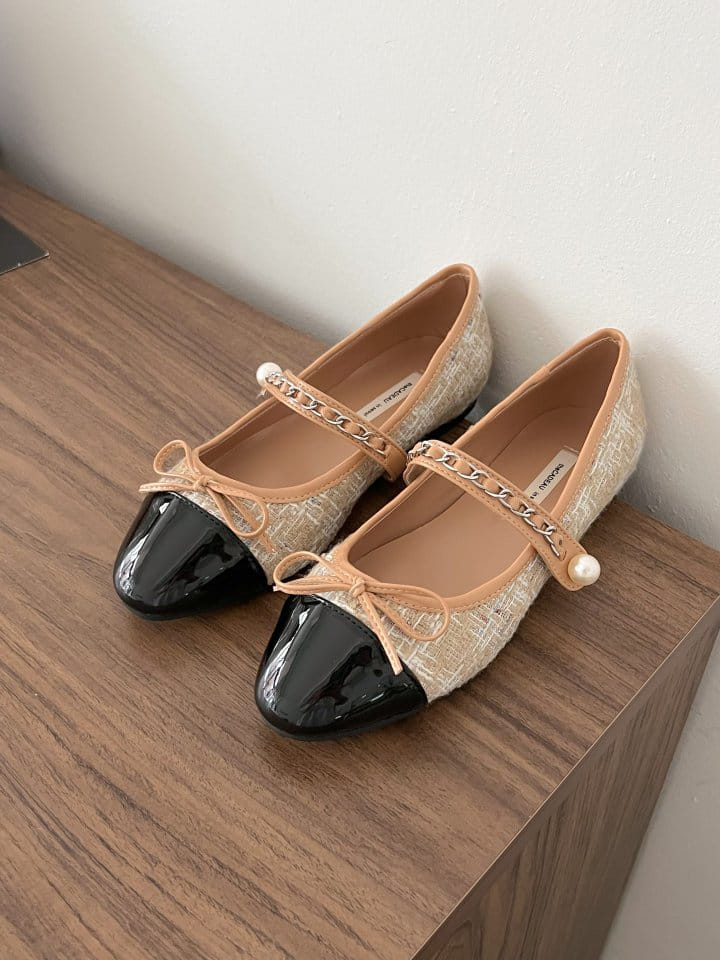 Golden Shoe - Korean Women Fashion - #womensfashion - 9102 Flats & Ballerinas - 4