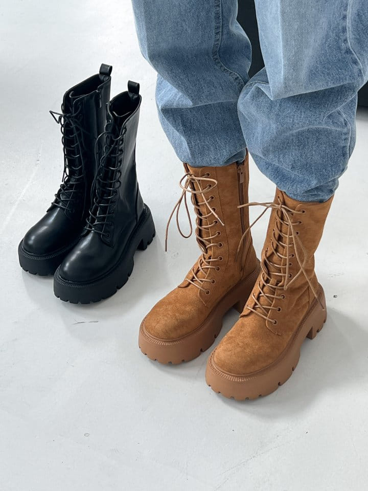 Golden Shoe - Korean Women Fashion - #momslook - 8119  Boots - 2