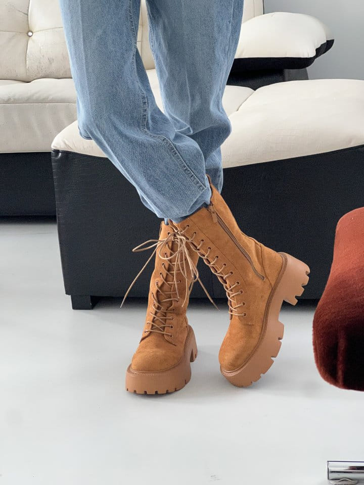 Golden Shoe - Korean Women Fashion - #momslook - 8119  Boots - 6