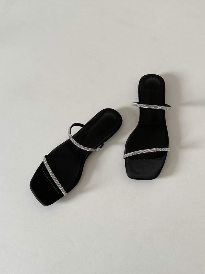 Golden Shoe - Korean Women Fashion - #thatsdarling - 1144 Slipper & Sandals - 2