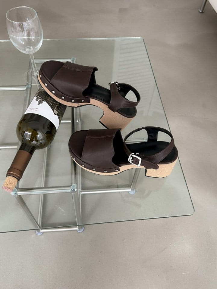 Golden Shoe - Korean Women Fashion - #momslook - 2042 Slipper & Sandals - 4