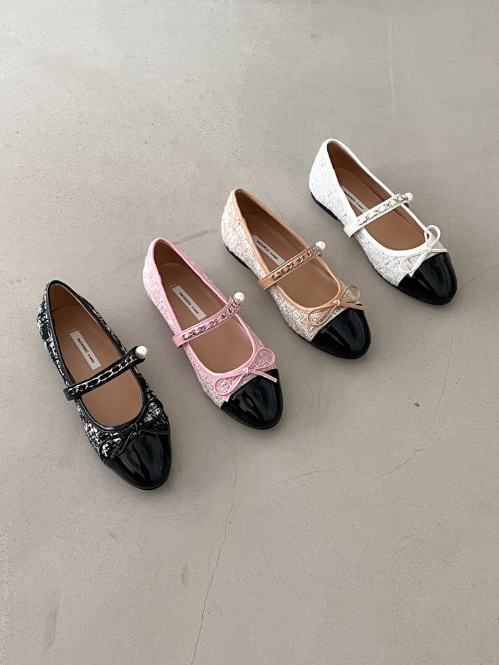 Golden Shoe - Korean Women Fashion - #womensfashion - 9102 Flats & Ballerinas