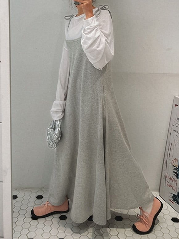 Gram - Korean Women Fashion - #momslook - Daily Ribbon One-Piece - 9
