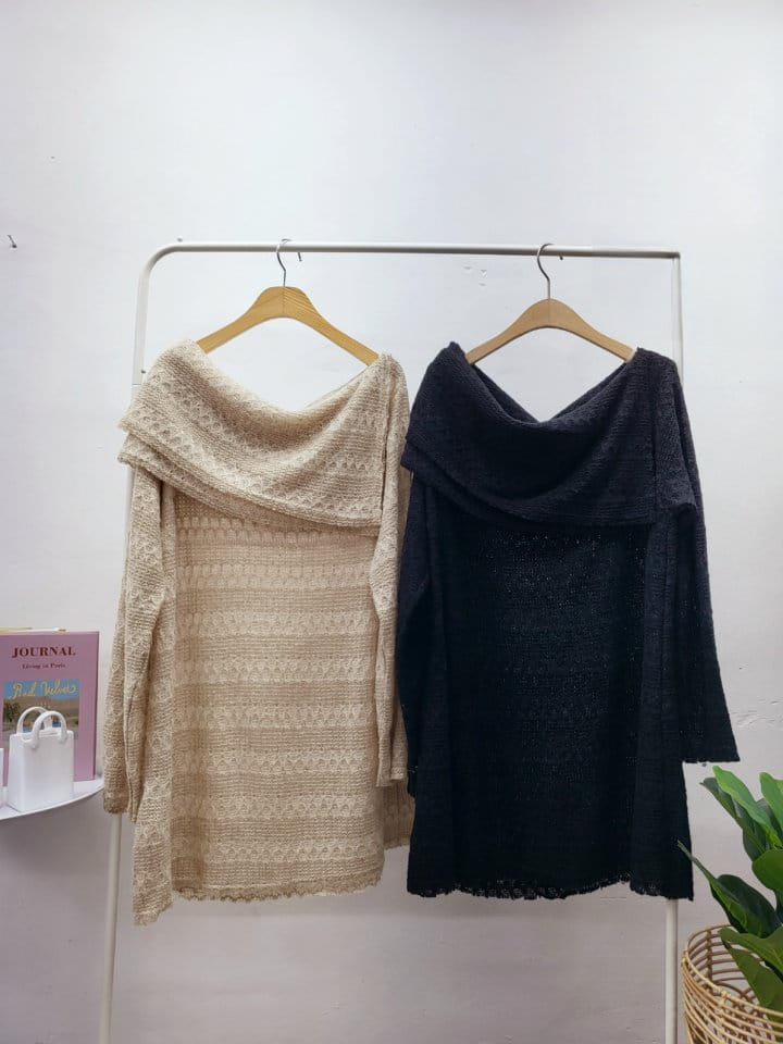 Gram - Korean Women Fashion - #momslook - Two Shoulder One-Piece - 6