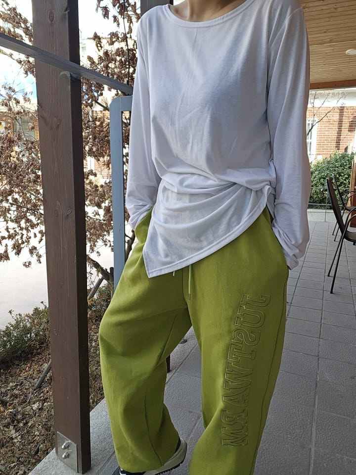 Gram - Korean Women Fashion - #momslook - Layered Long Tee - 2