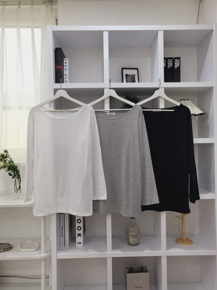 Gram - Korean Women Fashion - #momslook - Layered Long Tee - 8