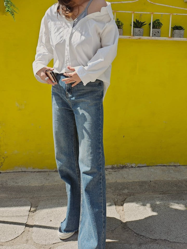 Gram - Korean Women Fashion - #momslook - Open Shirt - 3