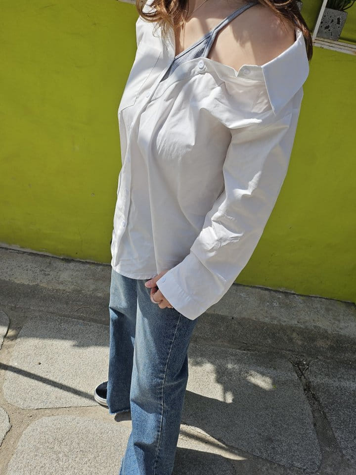 Gram - Korean Women Fashion - #momslook - Open Shirt - 5