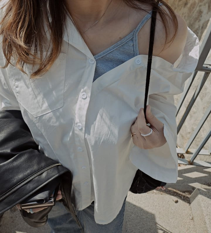 Gram - Korean Women Fashion - #momslook - Open Shirt - 7