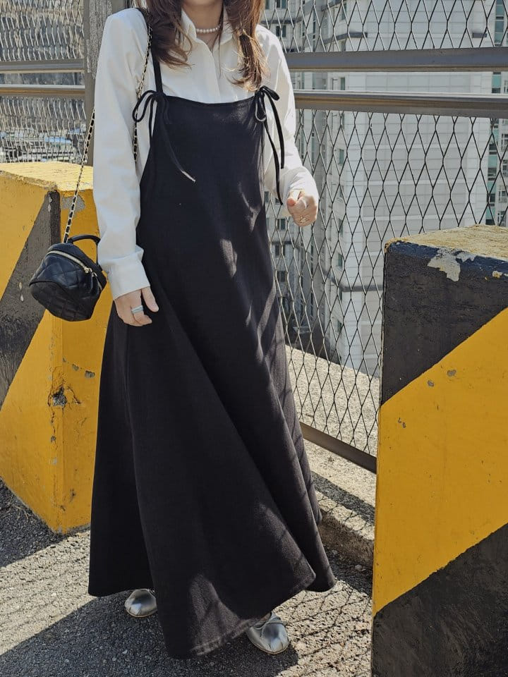 Gram - Korean Women Fashion - #momslook - Daily Ribbon One-Piece