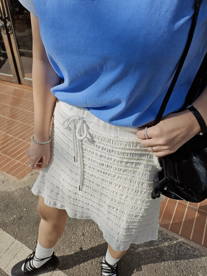 Gram - Korean Women Fashion - #momslook - Kan Kan Mini Skirt - 10