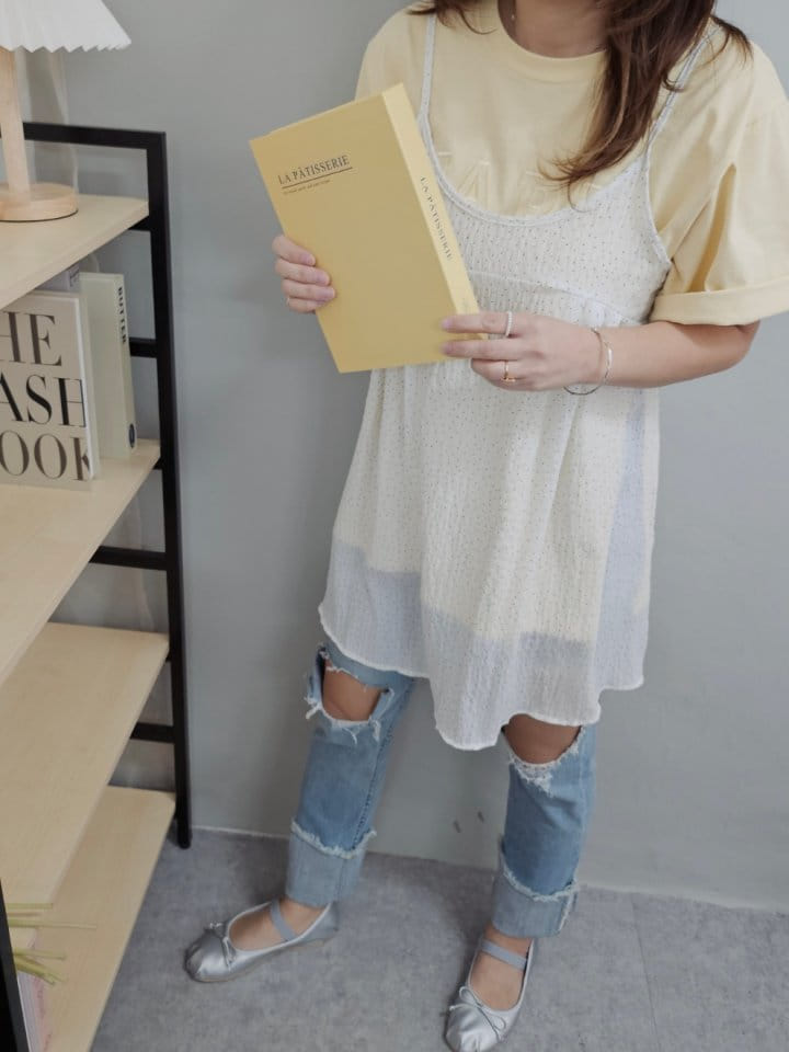 Gram - Korean Women Fashion - #momslook - Mini Bustier One-Piece