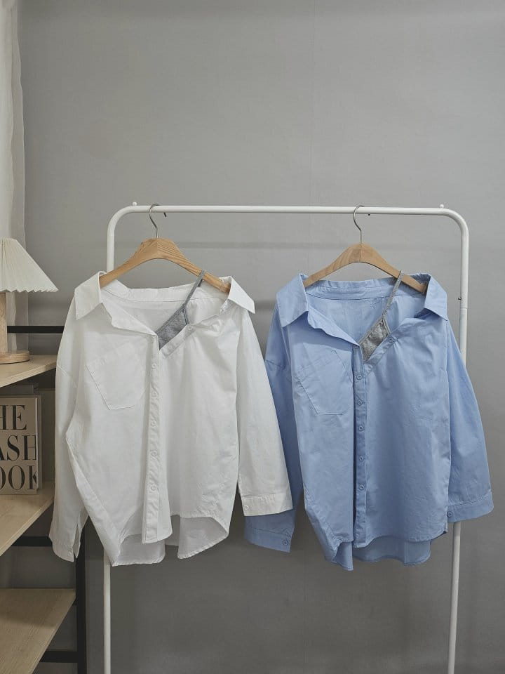 Gram - Korean Women Fashion - #momslook - Open Shirt - 10