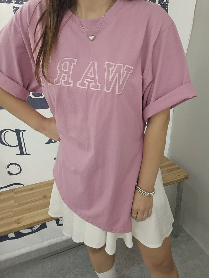 Gram - Korean Women Fashion - #pursuepretty - Slit Warm Tee - 5
