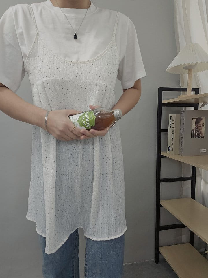 Gram - Korean Women Fashion - #restrostyle - Mini Bustier One-Piece - 6