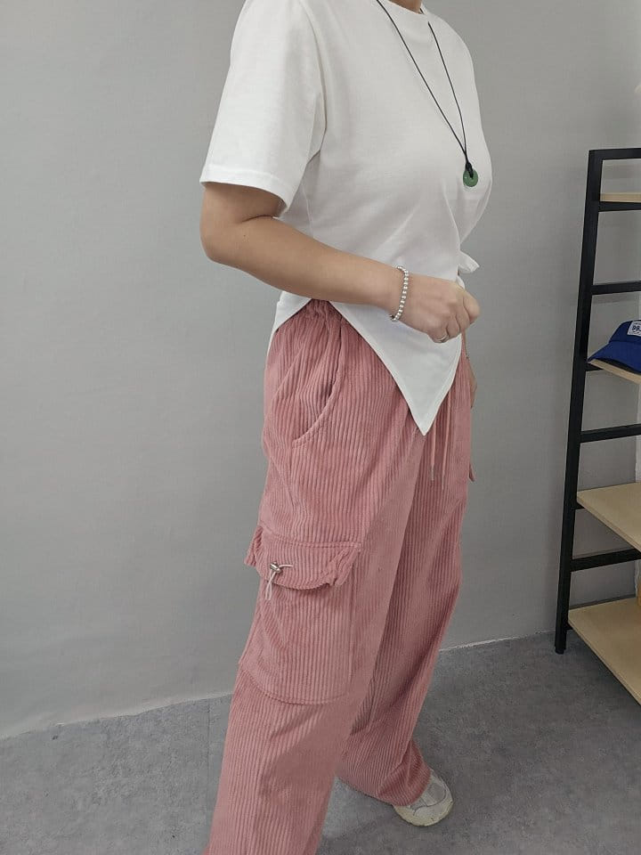 Gram - Korean Women Fashion - #romanticstyle - Rib Stopper Pants - 2