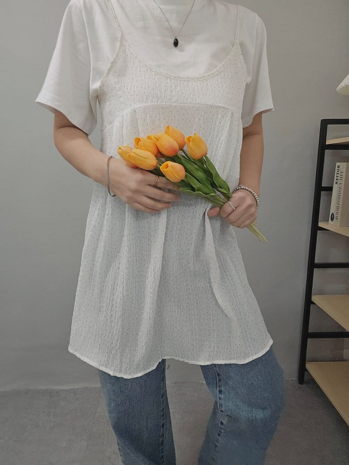 Gram - Korean Women Fashion - #romanticstyle - Mini Bustier One-Piece - 7