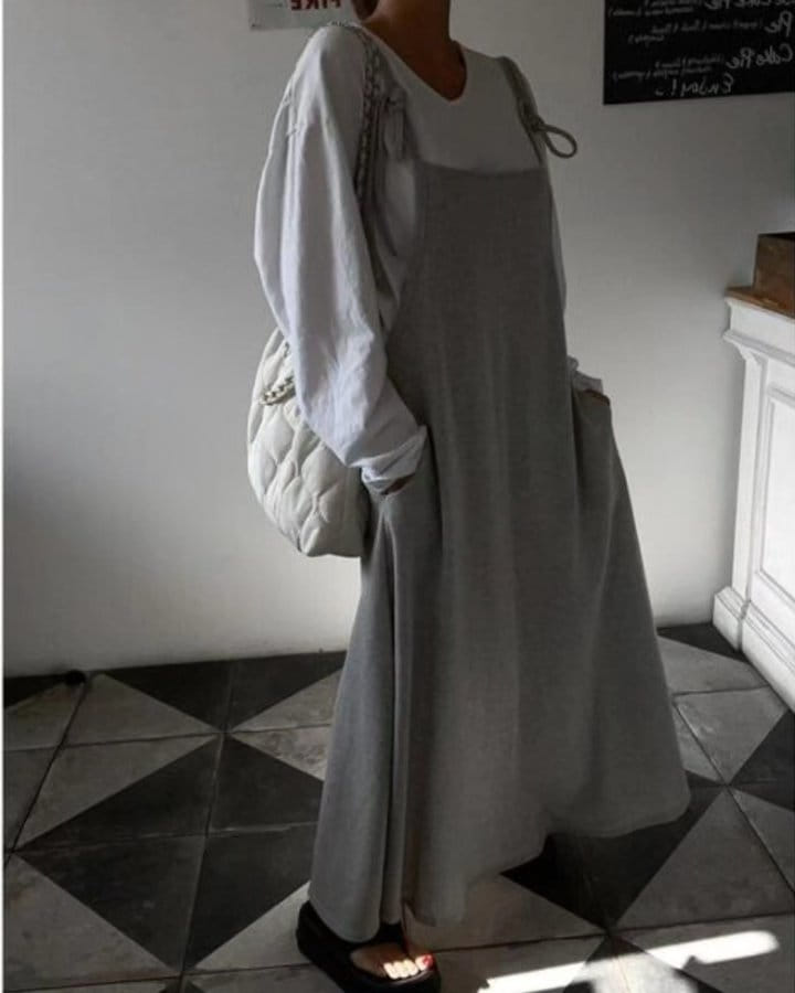 Gram - Korean Women Fashion - #romanticstyle - Daily Ribbon One-Piece - 2