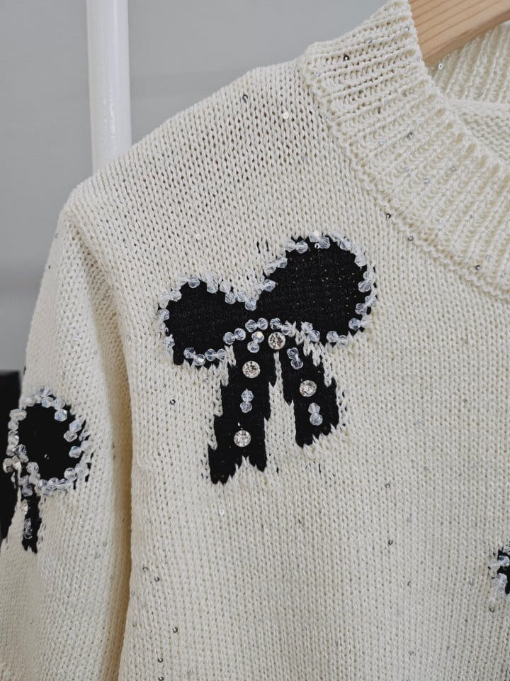 Gram - Korean Women Fashion - #thelittlethings - Ribbon Knit - 10