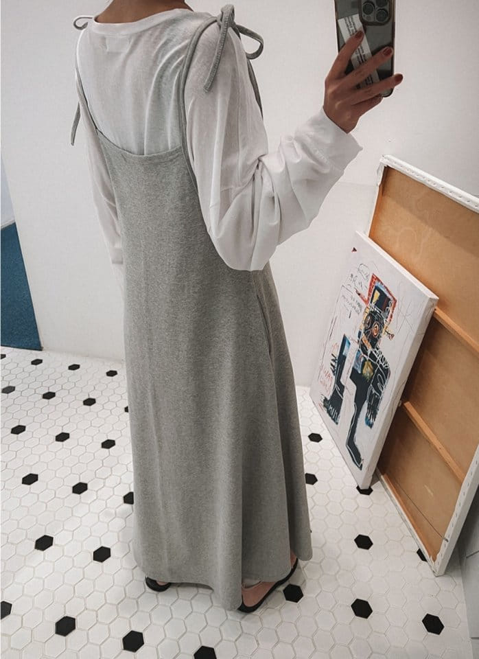 Gram - Korean Women Fashion - #womensfashion - Daily Ribbon One-Piece - 10